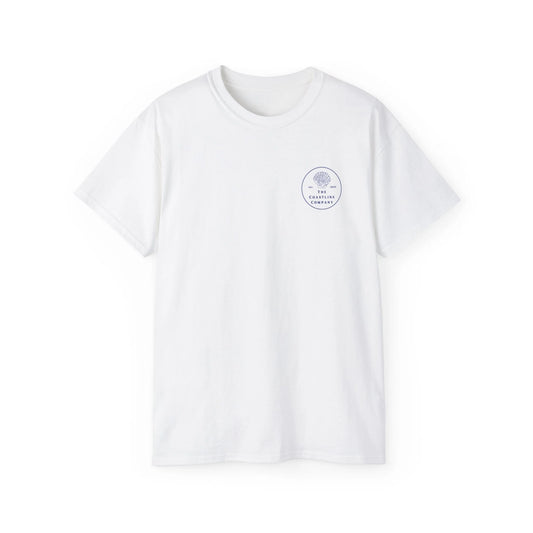 East Coastline unisex cotton crew neck T-shirt